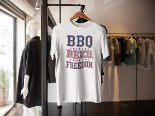 BBQ BEER FREEDOM T SHIRT NEVADA ELECTION FUNNY KEITH LEMON LOOKALIKE ADULTS KIDS