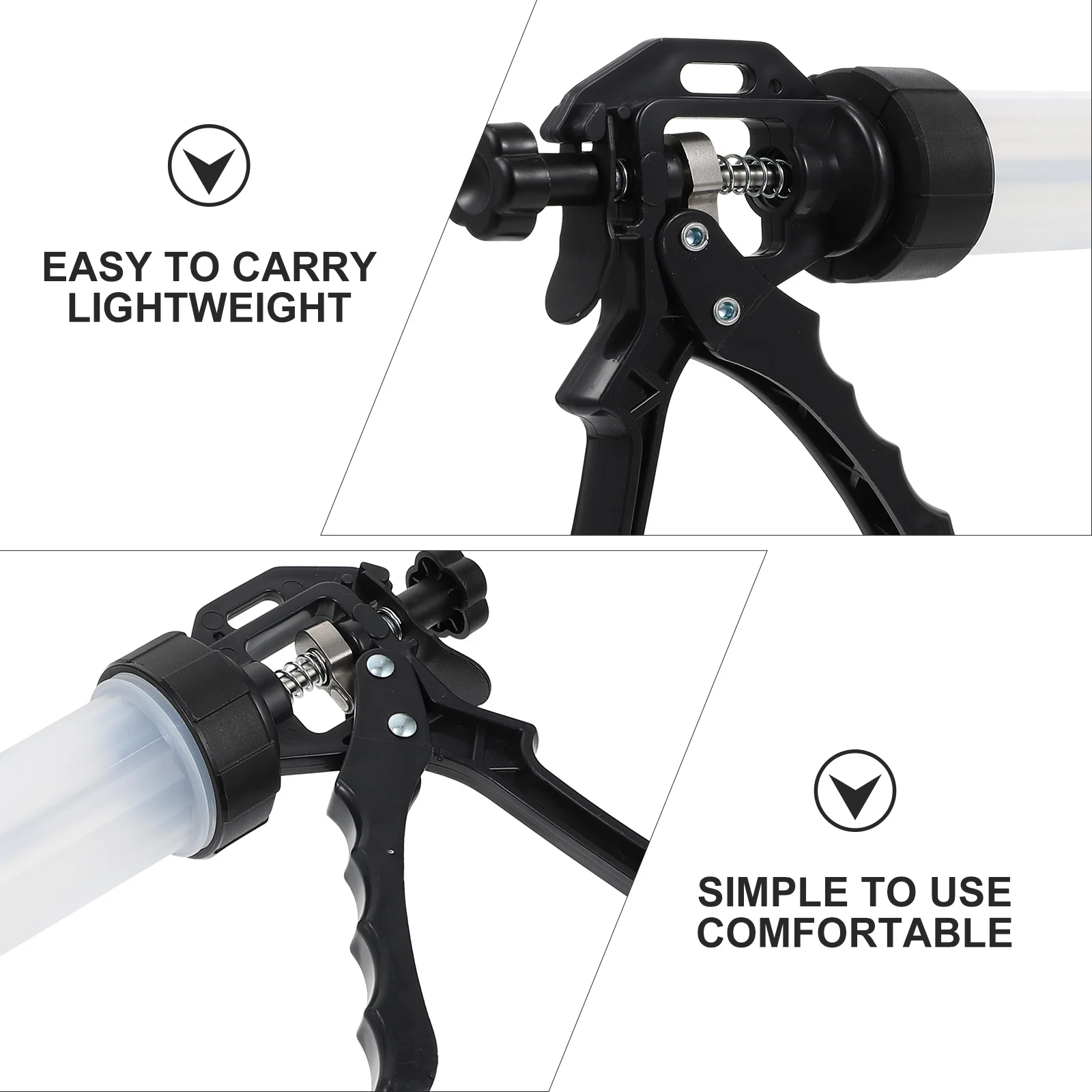 

1 set 1 Set Manual Filler Stainless Steel Plastic Sausage Stuffer For Home Kitchen Use Sausage Making Tools Hand Filling Tube