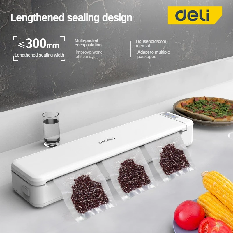 Electric Vacuum Sealer Packaging Machine for Home Kitchen, Packaging Bags Sold Separately, Mini positive Air Vacuum Sealers