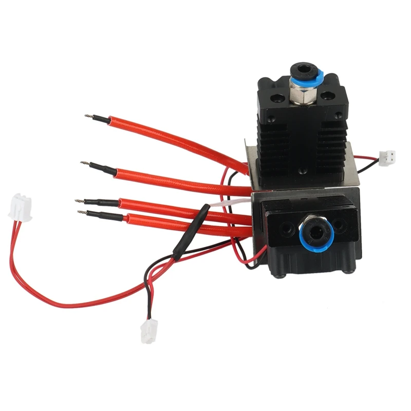 Hotend Kit 2 In 1 Out Y-Type Remote Hotend Kit For Geeetech A30M 3D Printer With 0.4Mm Nozzle 1.75Mm Filament