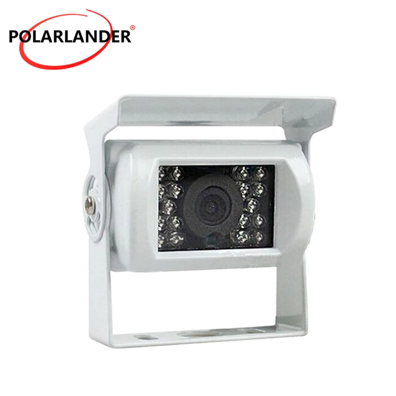 12V-24V Truck Reversing Camera Waterproof  White Use Multiple Models Adjustable 18 LED Accessories  For Carts / Trucks