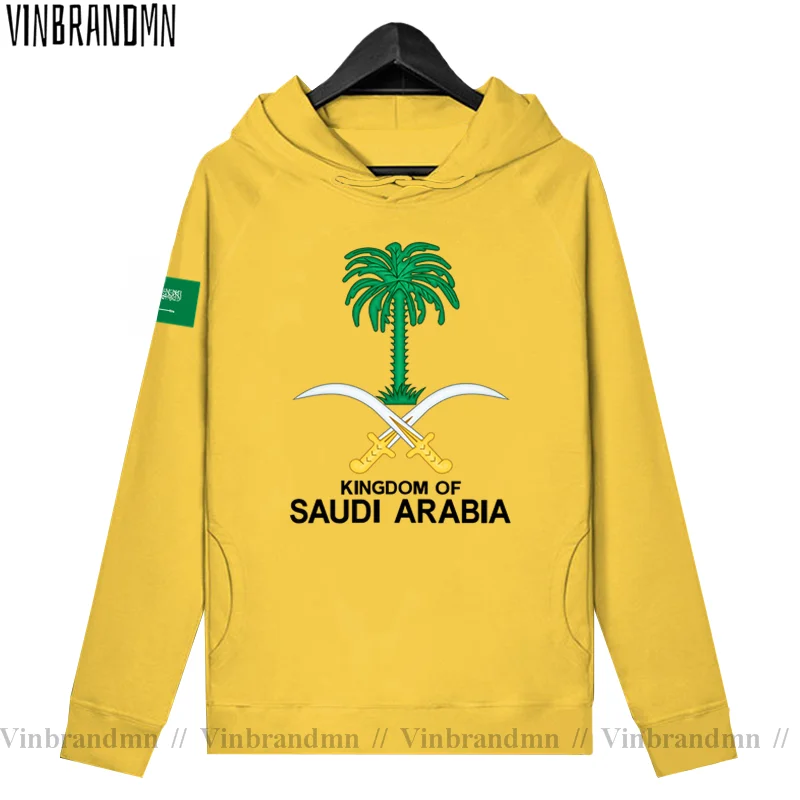 Saudi Arabia Saudi Arabian SA SAU men nation hoodie pullovers hoodies sweatshirt thin streetwear clothing jerseys tracksuit 2022