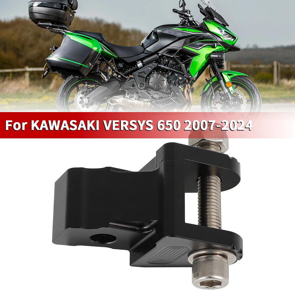 Motorcycle Rear Lower Suspension Lowering Link Drop Kit For KAWASAKI VERSYS 650 2007-2024 Foot Peg Lowering Linkage Accessory