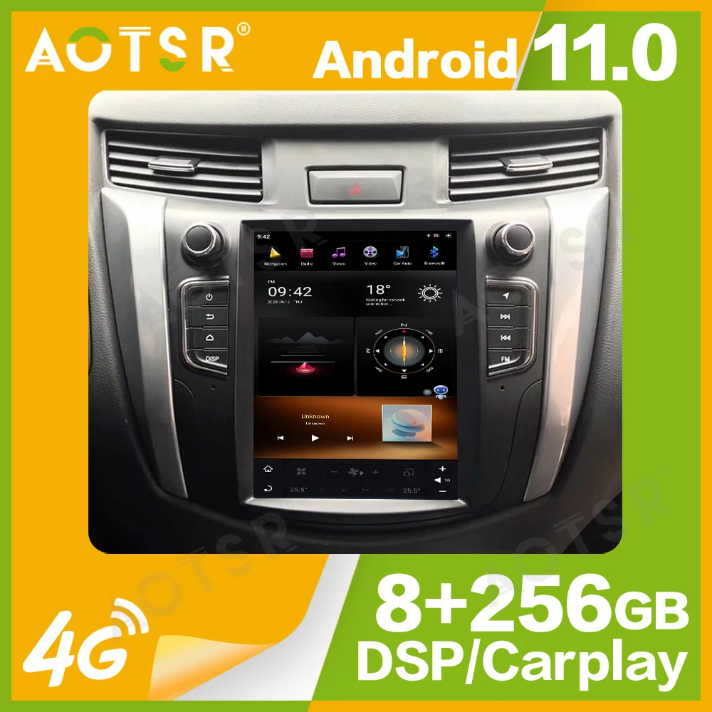 

10.4'' Qualcomm 8 core For Nissan Navava Terra NP300 2014-2019 Car Radio Multimedia Player Android 11 Auto GPS Navi Carplay Head