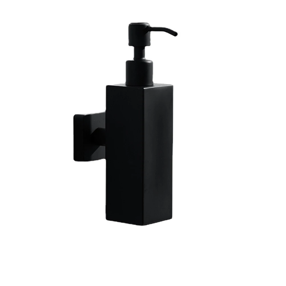 Refillable Manual Soap Dispenser Wall Mounted Shampoo Shower Gel Hand Sanitizer Bottle Bathroom Accessories