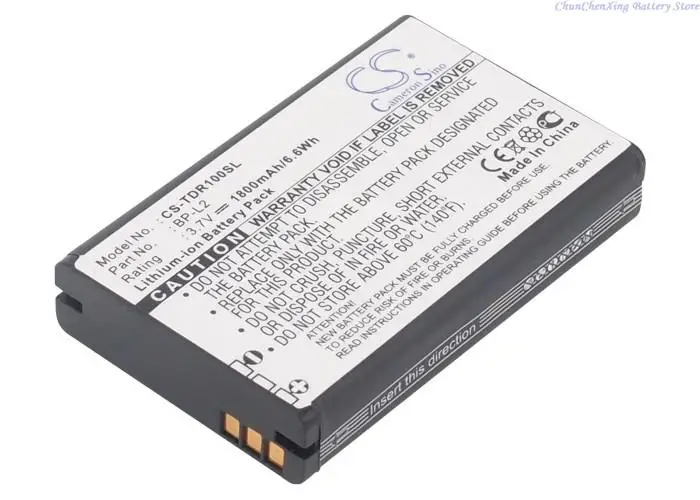 Cameron Sino 1800mAh przenośny rejestrator półprzewodnikowy BP-L2 dla Tascam DR-1, GT-R1