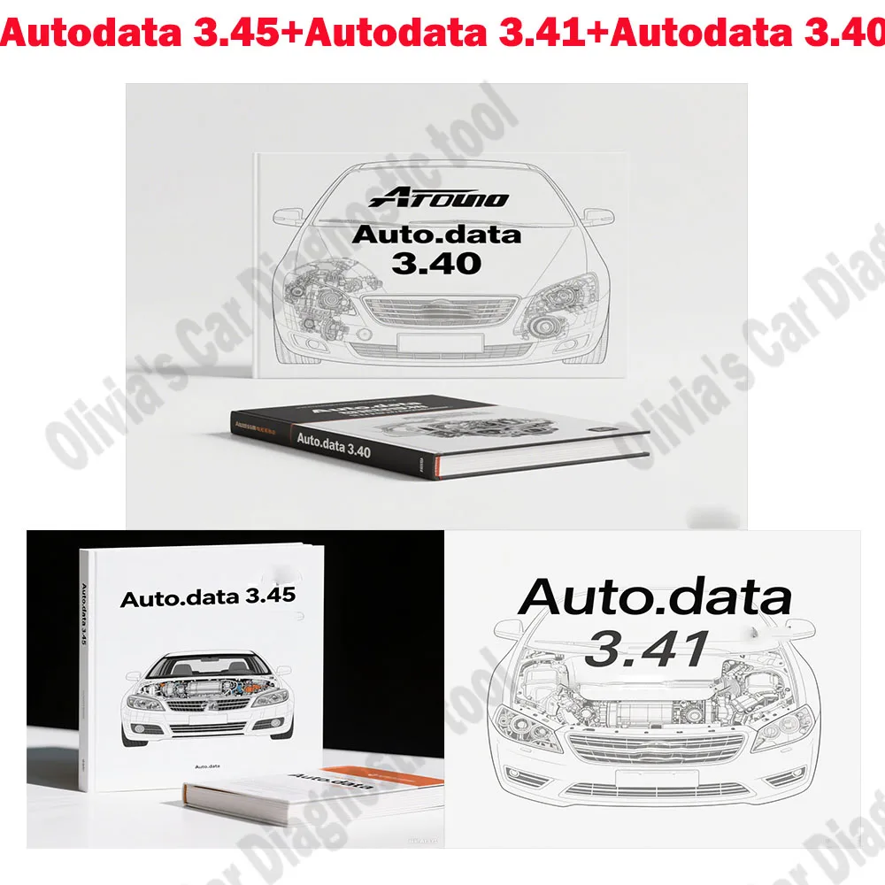 

Auto Car Repair diagnosis Software Autodata 3.45/3.41/3.40 obd2 scanner and Car accessories Multi-languages wiring diagrams data