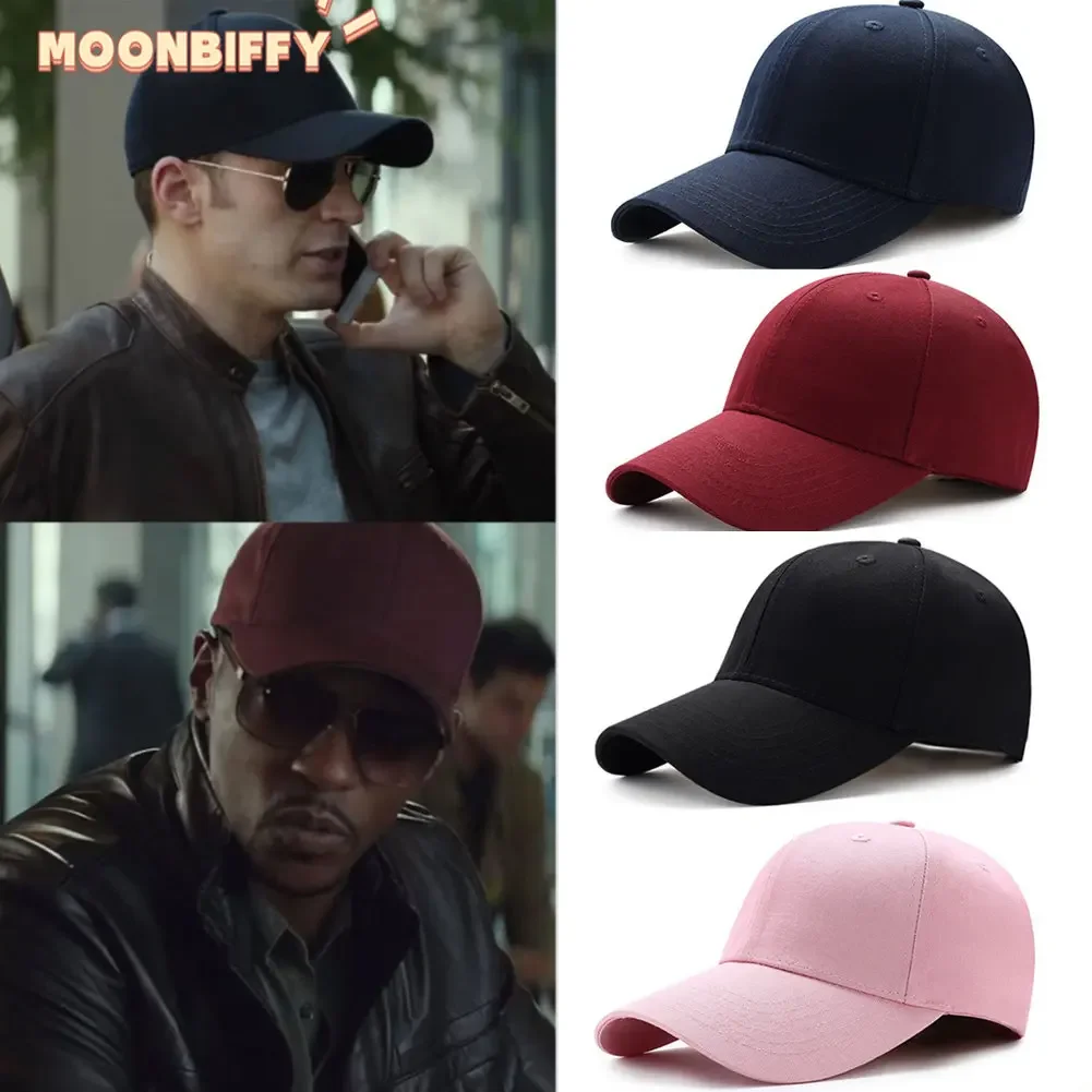 Men Women Fashion Casual Simple Baseball Cap Solid Color Cotton Hat Black Pink White Wine Red Blue Snapback Best Selling 2023