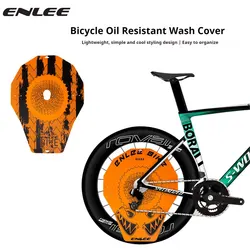 ENLEE Bicycle Car Wash Anti-Fouling Cover Road Mountain Bike Disc Brake Brake Edge Protective Cover Riding Car Wash Cover