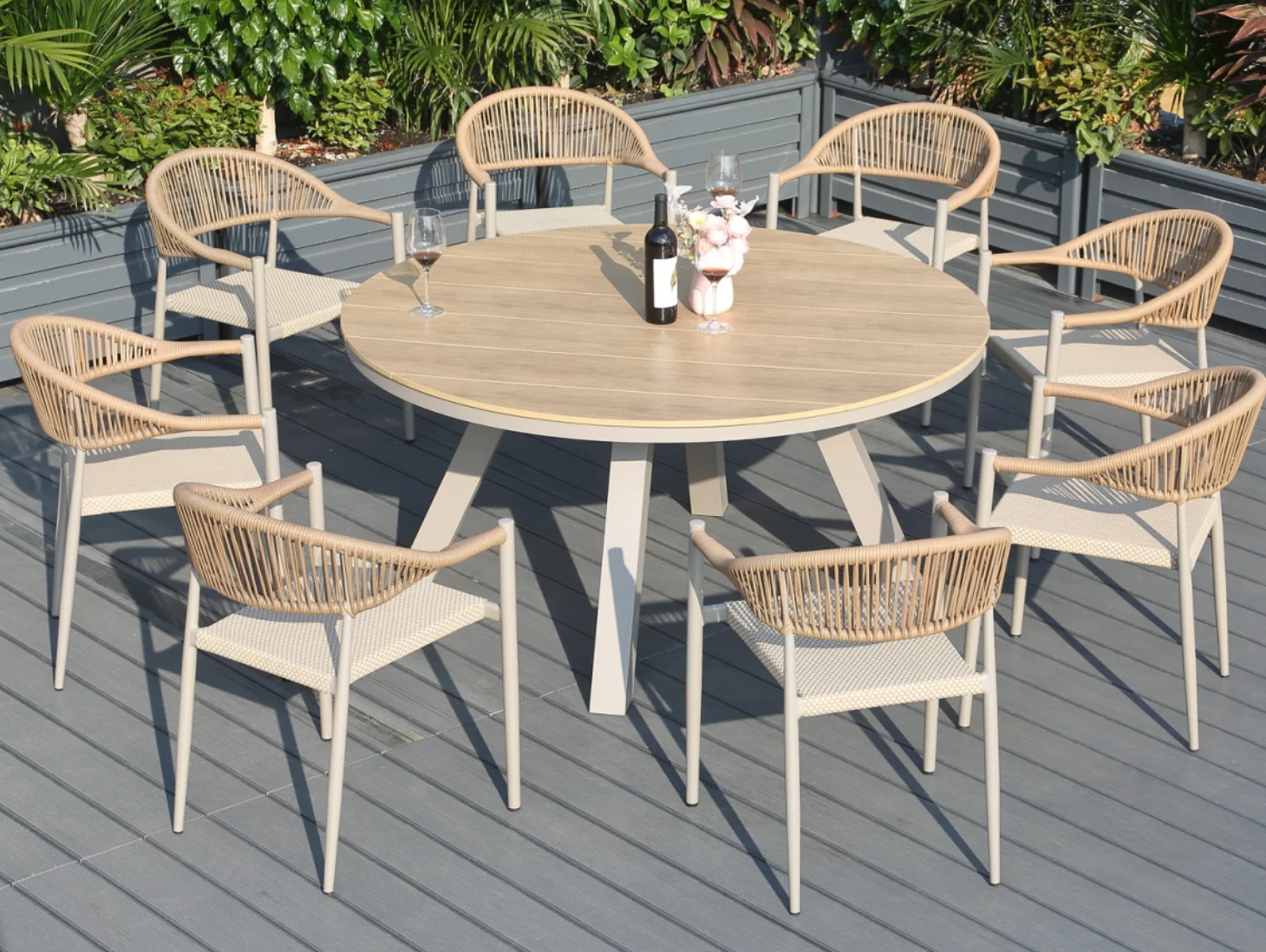 Wytrzymały aluminiowy zestaw m – Outdoor Furniture Factory recenzja i cena