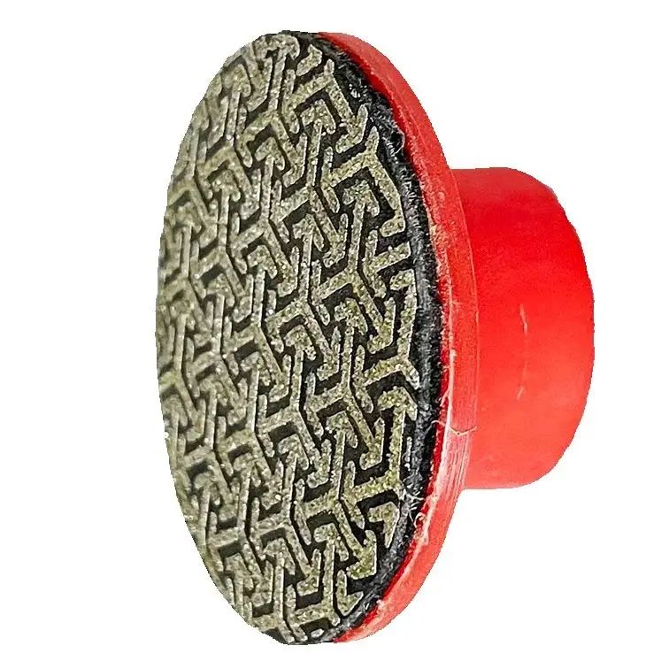 

4Pcs 2 Inch 50mm Electroplated Polishing Pads Ceramic Tile Glass Concrete Floor Stone Sanding Pads Grinding Disc for Marble