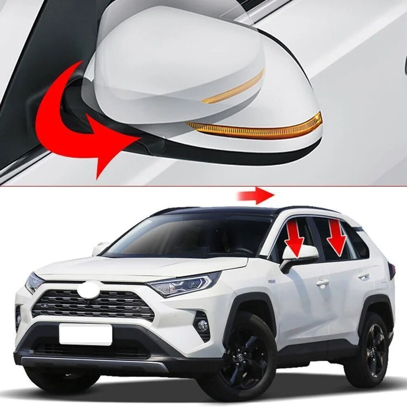Auto Window Roll Up & Side Mirror Folding Module For RAV4 2019-2023, Car Window Closer Upgrade Accessories