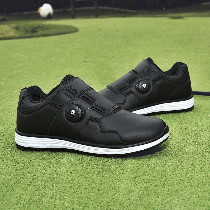 

Golf shoes four seasons new men's style no nails fashion indoor outdoor casual anti slip wear-resistant breathable sport shoes