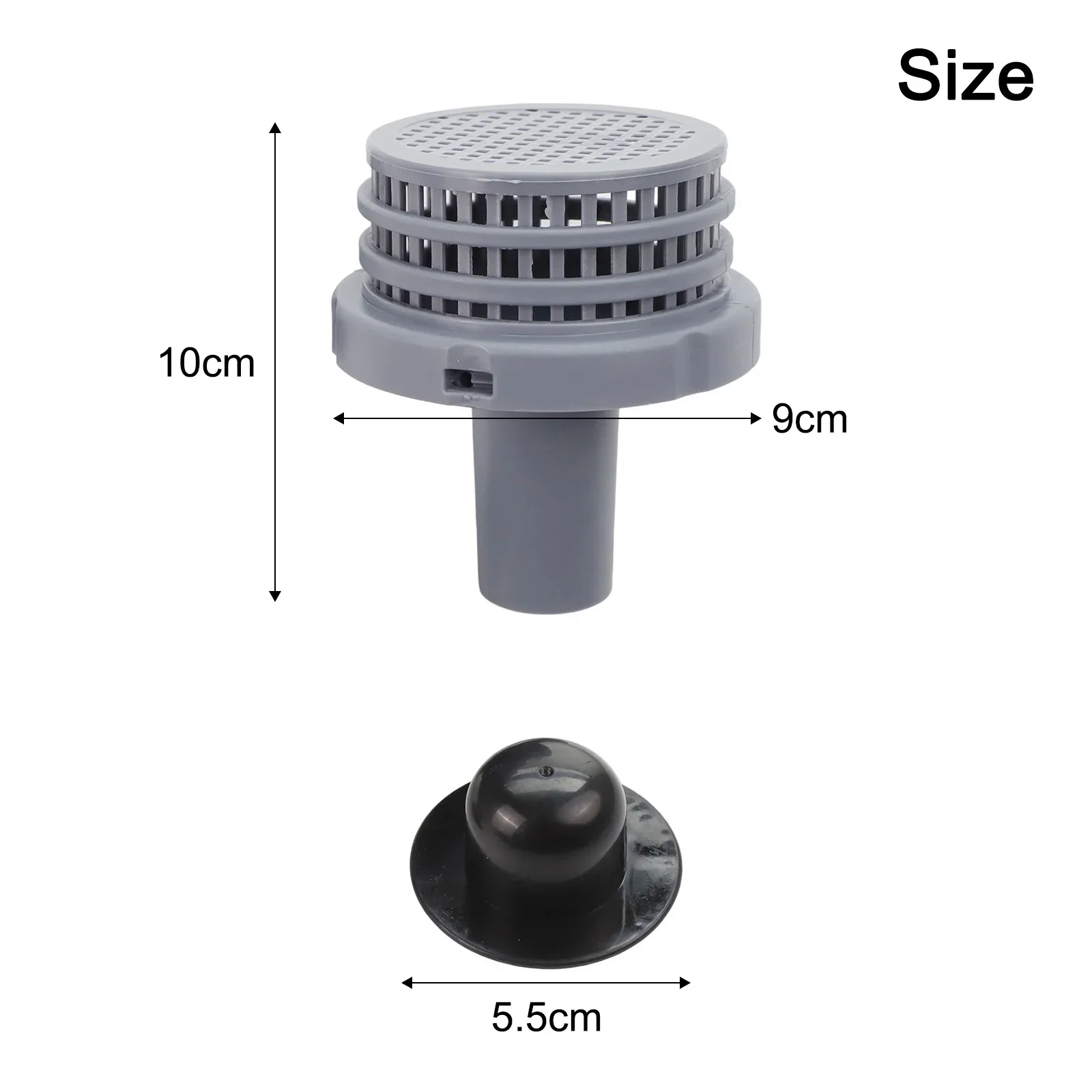 For Intex Pools For Summer Escape Replacement Parts Kit Pool Pump Inlet 12*10*9cm Strainer Hose For Swimming Pools