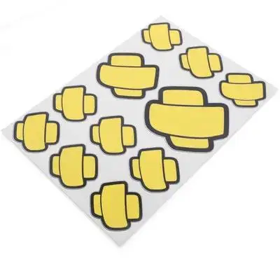 11 stücke Auto Verband Aufkleber Wasserdicht Scratch Abdeckung Aufkleber Für Fahrzeug Stoßstange Tür Dach Stamm Langlebig Automotive Peel Stick Reparatur