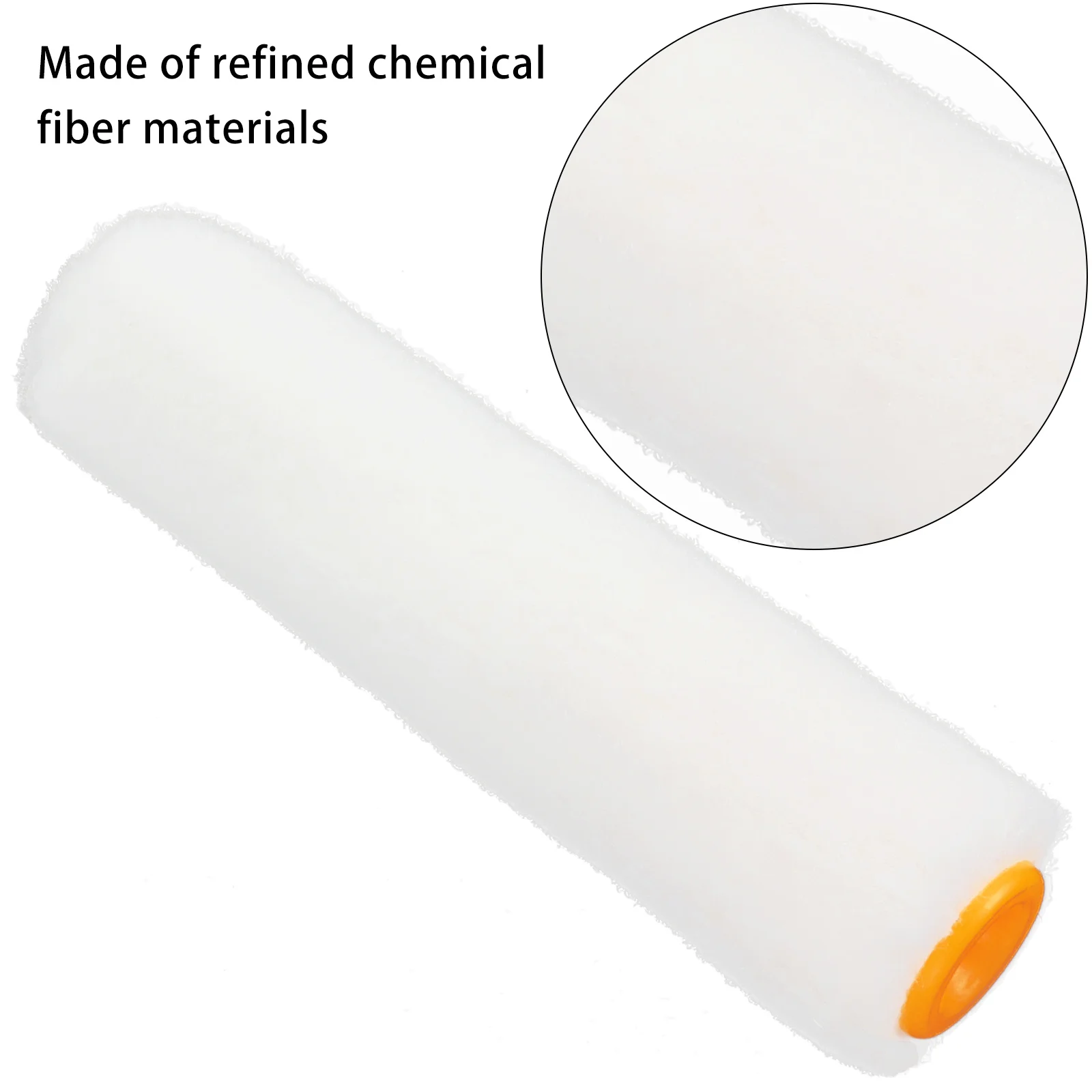 Couvercles de rouleaux de peinture longue durée, 10 pièces, Installation Simple, siestes de remplacement pour projets domestiques, couvertures de rouleaux de peinture