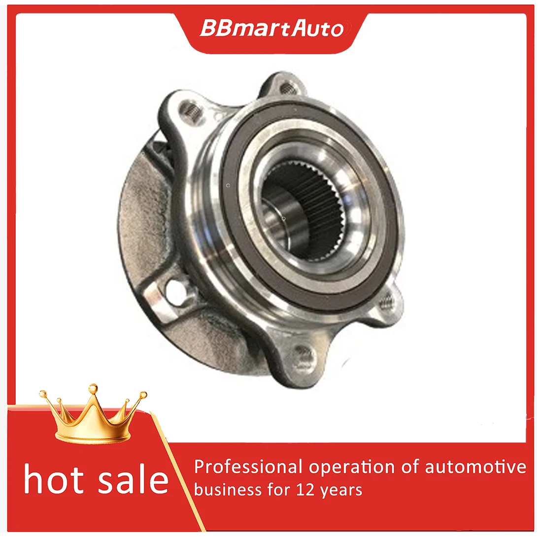 

4H0498625A Front wheel hub bearing For Audi A4 A6 A8 Q5 S6 S7 B8 4G BBmartAuto Car accesorios para auto