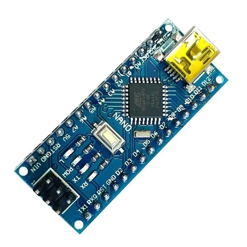 For Nano Mini USB With The Bootloader Compatible Red Controller for Arduino CH340 driver 16Mhz ATMEGA168P 328