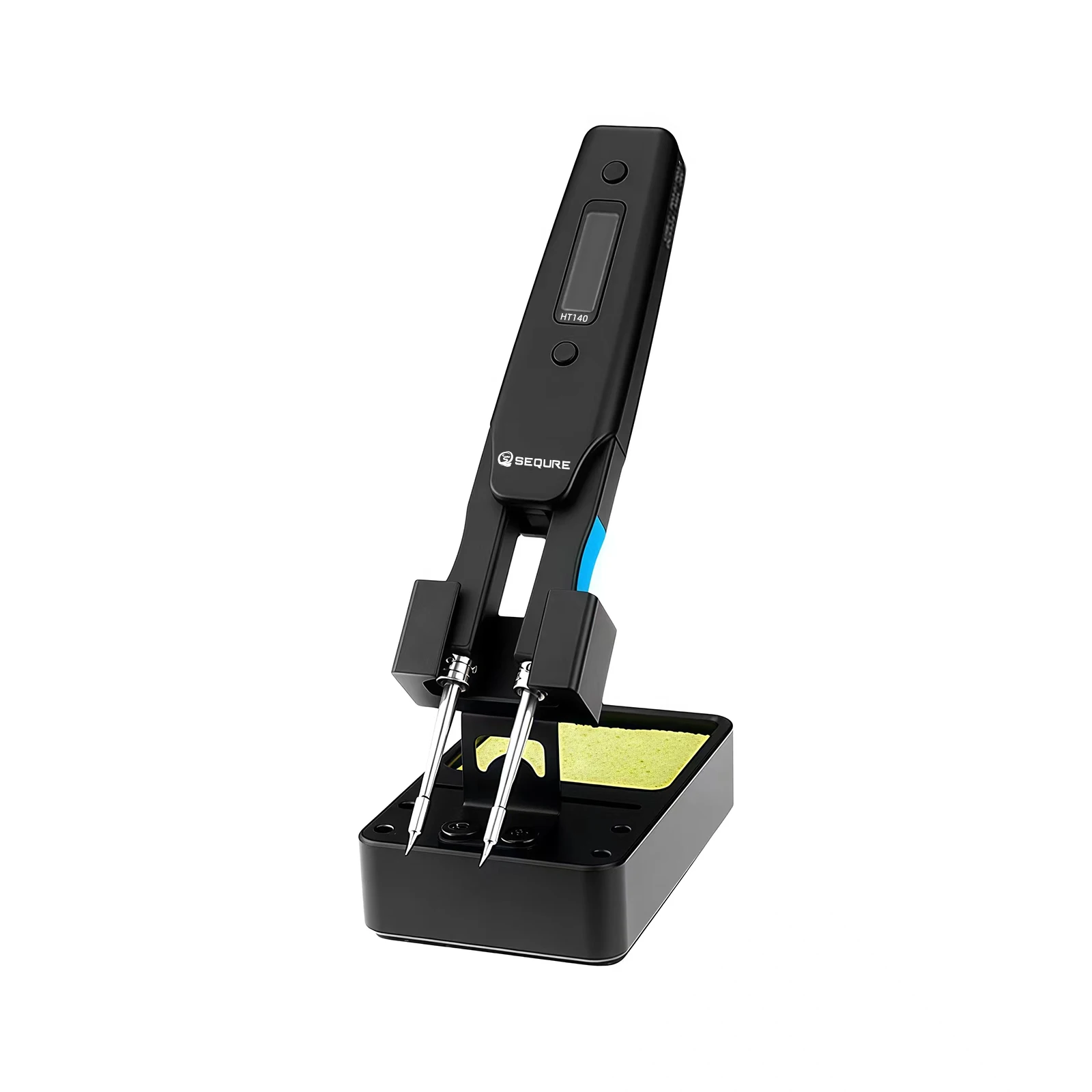 SEQURE HT140 2-IN-1 Electric Heated Tweezers with Replaceable Tips Portable SMD SMT Desoldering Welding Repair Tool for Precisio view 6