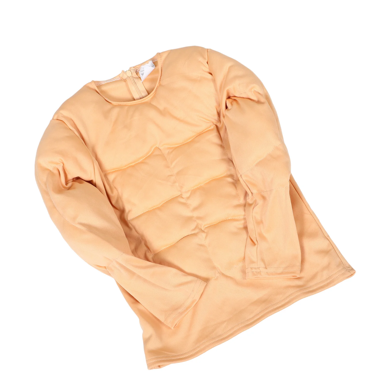 

Kids Muscle Cosplay Costume Realistic Male Chest Vest Comfortable Fake Muscle Shirt for Halloween Party Stage Cosplay Costumes