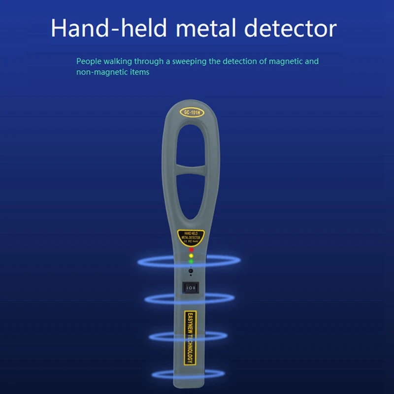 Professional GC-101H Metal Detectors Handheld Security Instrument High Sensitivity Scanner Finder Instrument