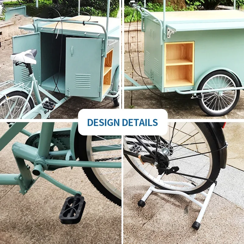 Mobile Bakery Mini Donut Ice Cream Food Cart for Sale Usa