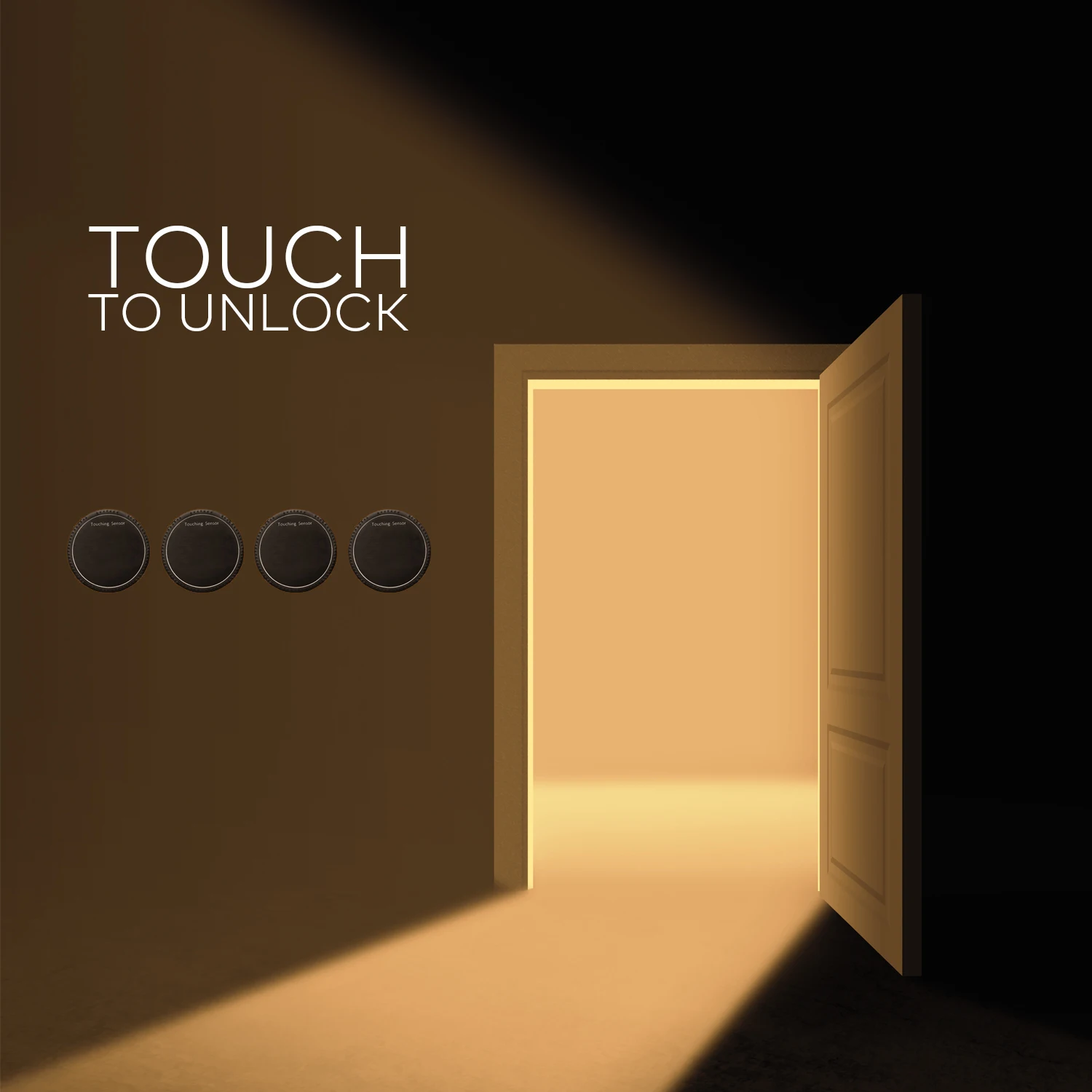 Real Life Escape Game Touch Sensor Props Touch in Correct Sequence to Unlock Escape Room Games Props