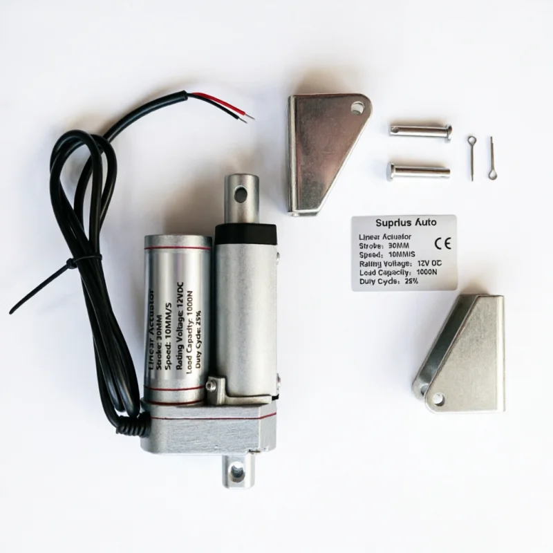 12/24V DCリニアアクチュエーター、ストローク30mm - Limit Switch のレビューと価格