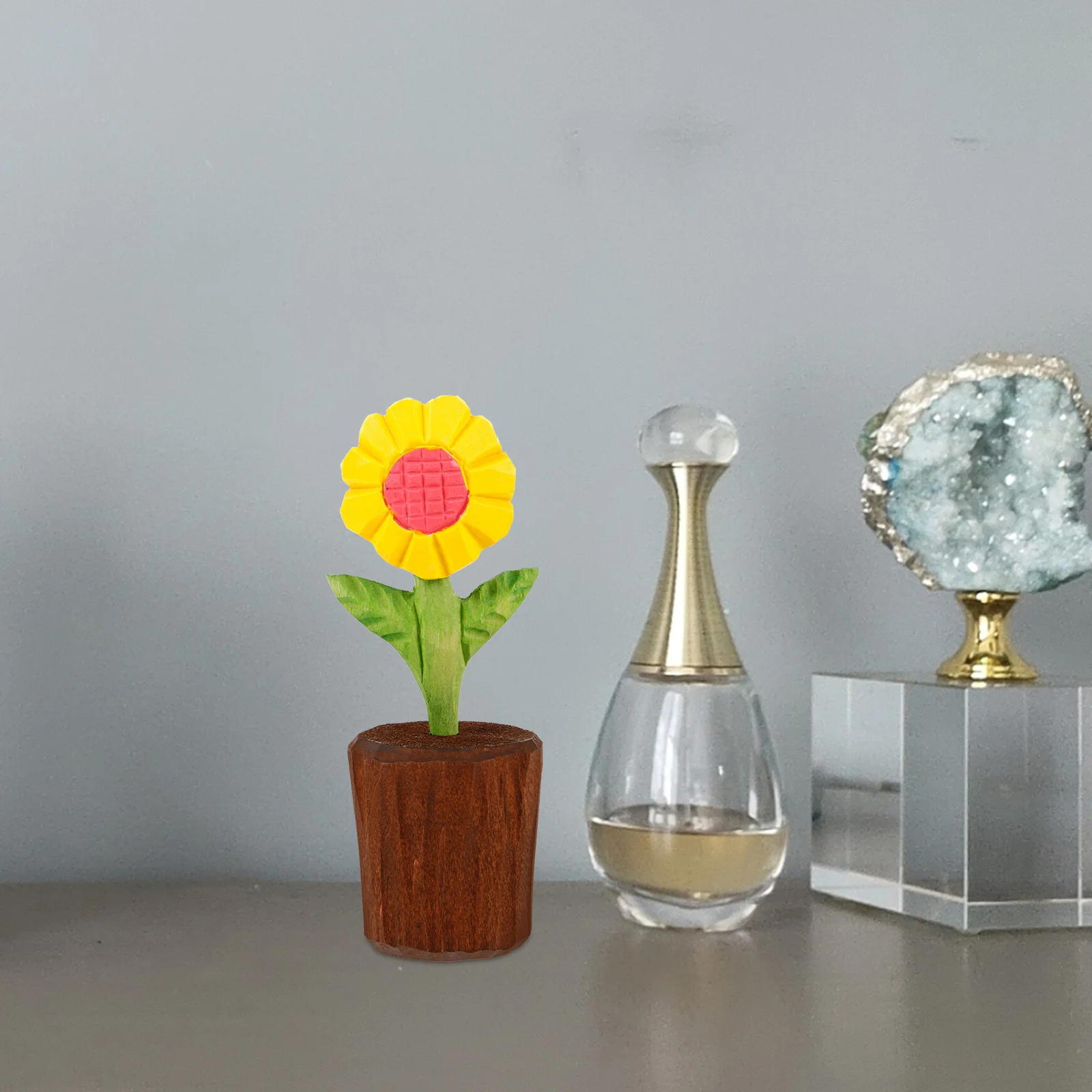 

Sunflower Decor Fake Artificial Flowers for Decoration Sunflowers Pot Gift Centerpiece Table Decorations Home Simulation