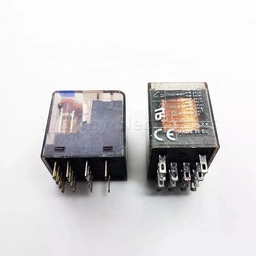 Free Shipping 10PCS/LOT 24VDC 6A 14PIN Relay PT570024