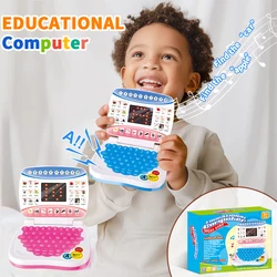 Child Education Computer Toy, Age 3+ Literacy Math Music Learning, Early Learning Machine, Birthday Christmas Gift