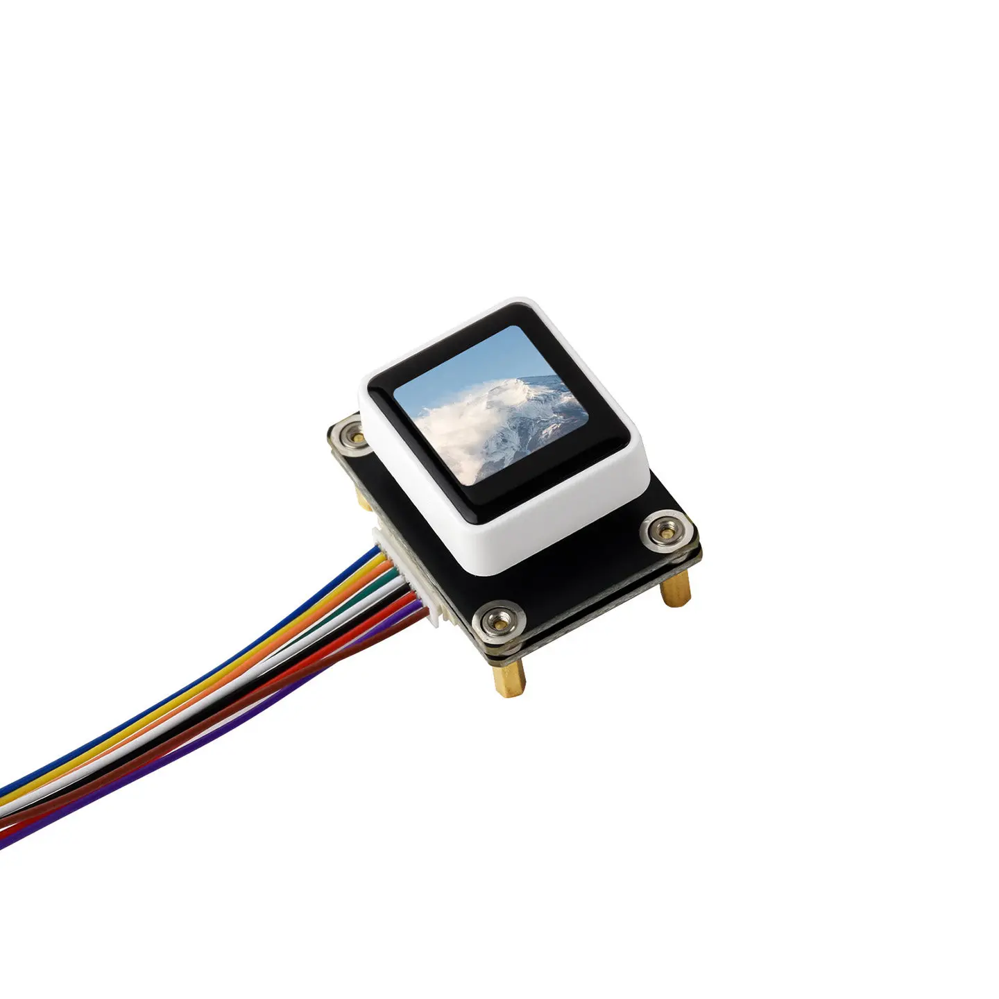 Woli Weixue 0.85inch LCD mechanical button screen module IPS display ST7735 driver chip SPI communication