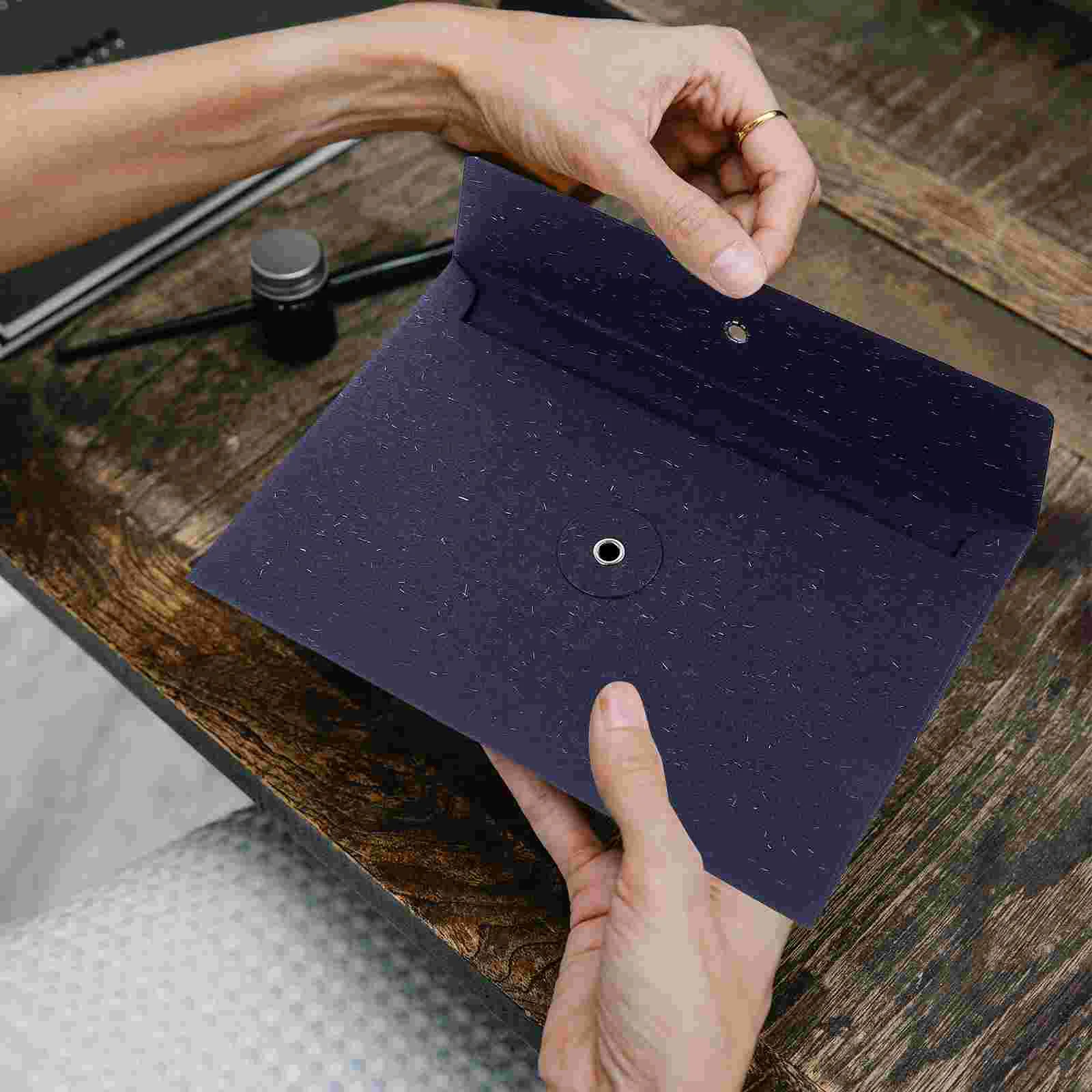 Stationery Portfolio Blank Cards Stickers Paper Flash Small Invitation Envelopes