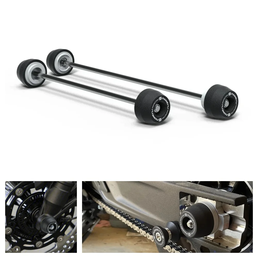 

For Yamaha MT-09 MT-09SP FZ09 2013-2020 Rear Axle Fork Crash Slider Motorcycle Wheel Hub Anti-Collision Block