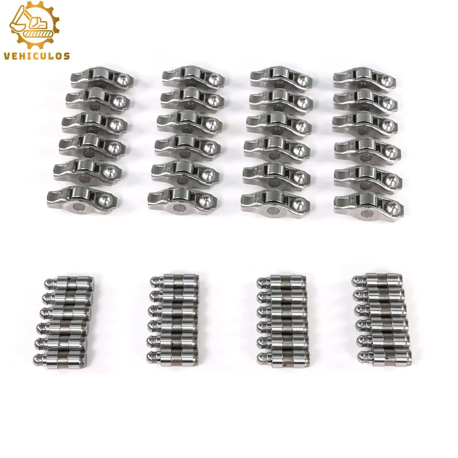 

48pcs Rocker Arms & Valve LIfters Kit 5184296AH 5184332AA for 2011-2016 Chrysler Dodge Jeep Ram 3.6L V6 DOHC