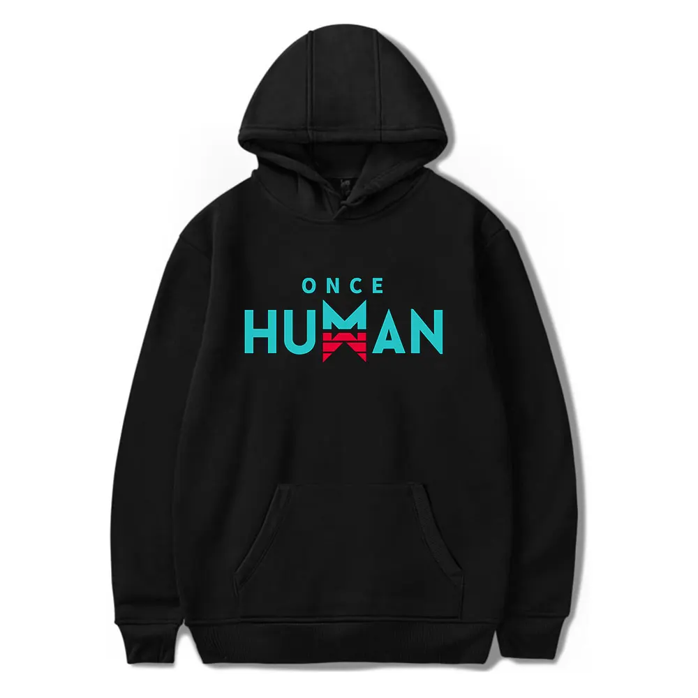 Hot Game Once Human Vintage 90s Hoodie Men and Women Hip-hop Spring Sweatshirt Sports Harajuku Pullover Outwear