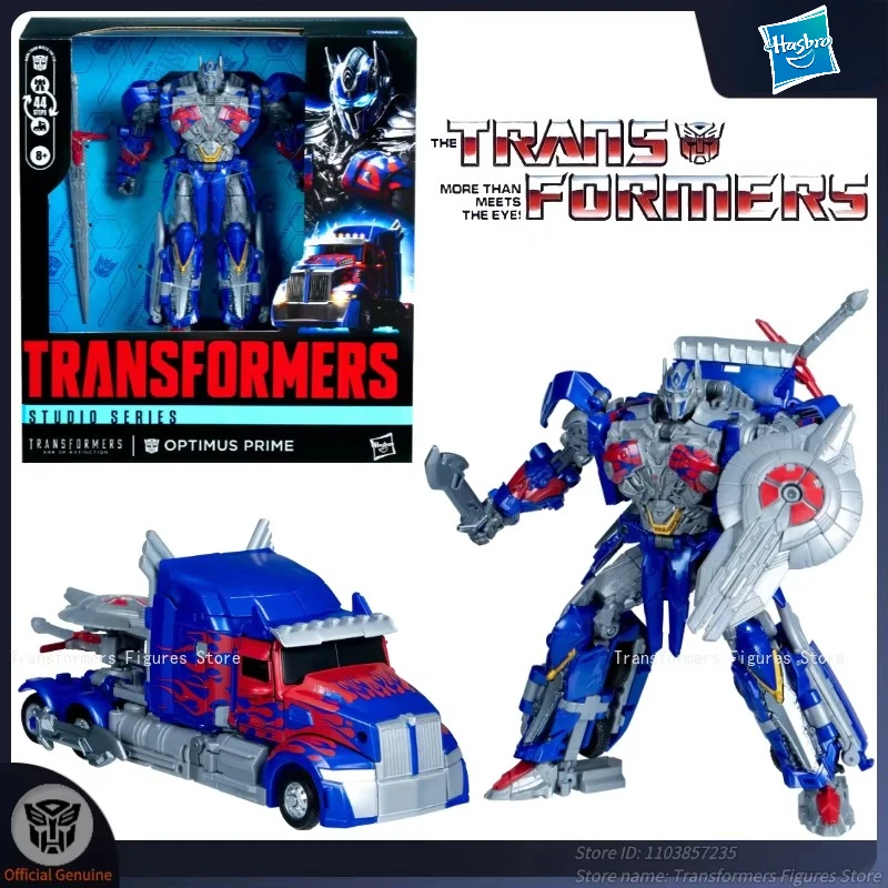 

В наличии Hasbro Transformers SS Studio Series L-Optimus Prime G1 Фильм Мультяшная фигурка Аниме Подвижные игрушки-роботы Подарки для детей