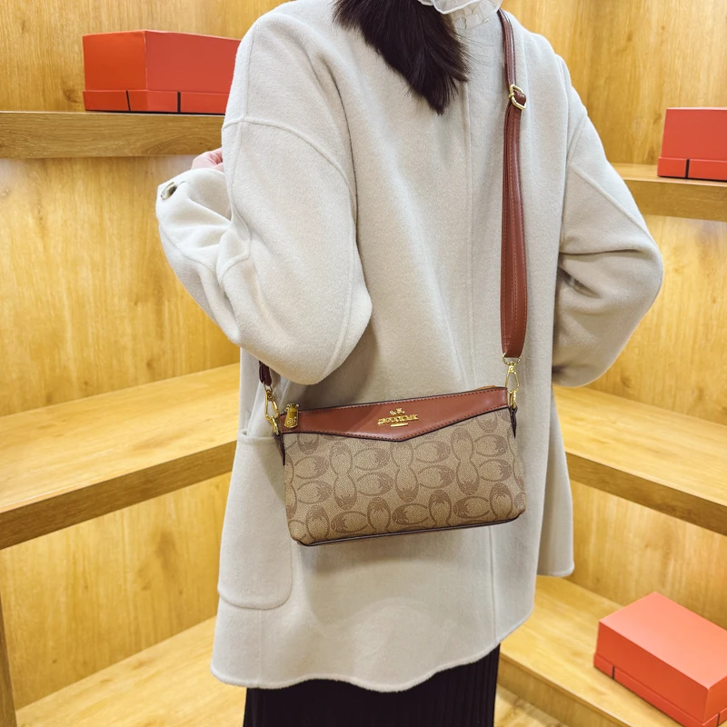 

Элегантная женская сумка-мессенджер, шикарная кожаная сумка через плечо от люксового бренда, известные дизайнерские сумки