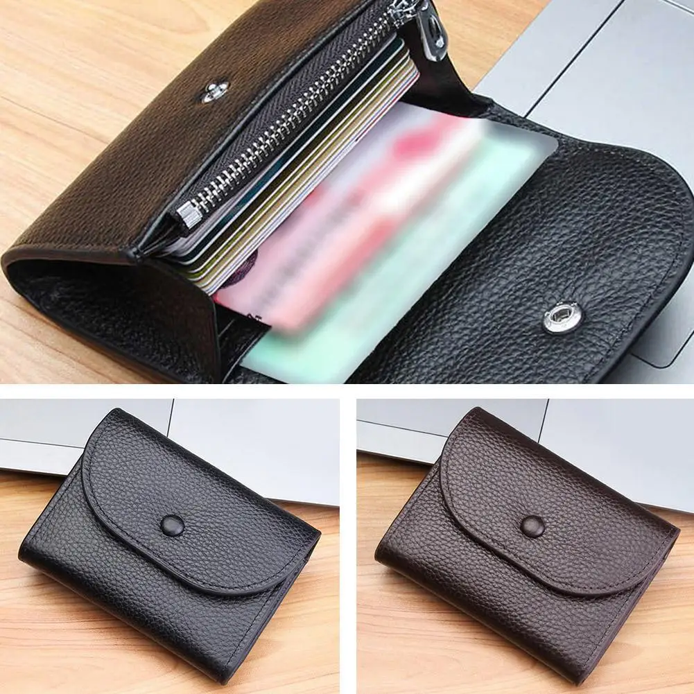 Ultra Thin Men Zero Wallet Short Mini Minimalist Small Wallet Women Card Coin Bag Card Holder For Unisex Father Birthday Gift