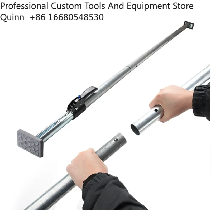 BNMotharix New Telescoping Type 1.5 Inch Steel Round Ratcheting Load Cargo Bar
