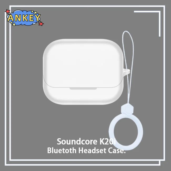 Juste de protection pour écouteurs Anker Soundcore K20i, étui de transport pour écouteurs Bluetooth sans fil, anti-chute, silicone souple