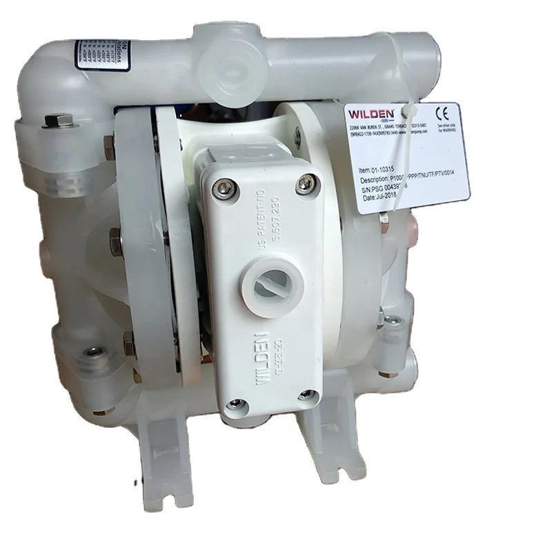 

13 mm (1/2") Bolted Plastic AODD Pump Wilden P100/PPPPP/TNU/TF/PTV Pneumatic Diaphragm Pumps