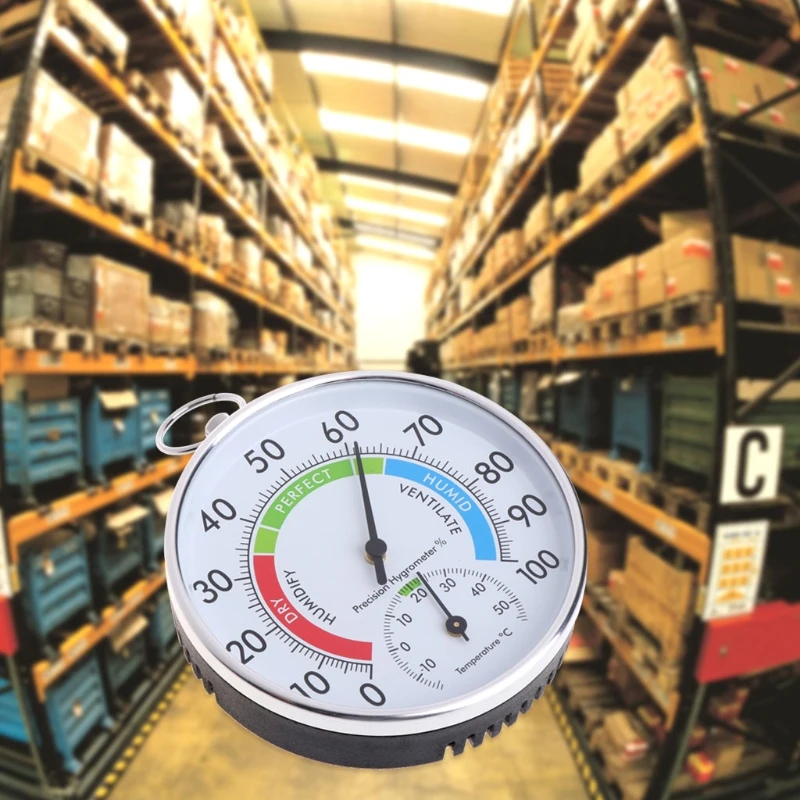 Multifunctional Thermometers Hygrometer  For Measurement of the Temperature and Humidity in House School Offics