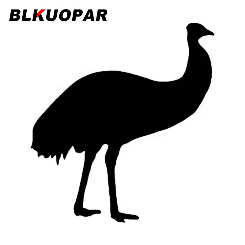 

BLKUOPAR Animal Silhouette Car Sticker Funny Occlusion Scratch Decal Creative Refrigerator Windshield Motorcycle Vinyl Car Wrap