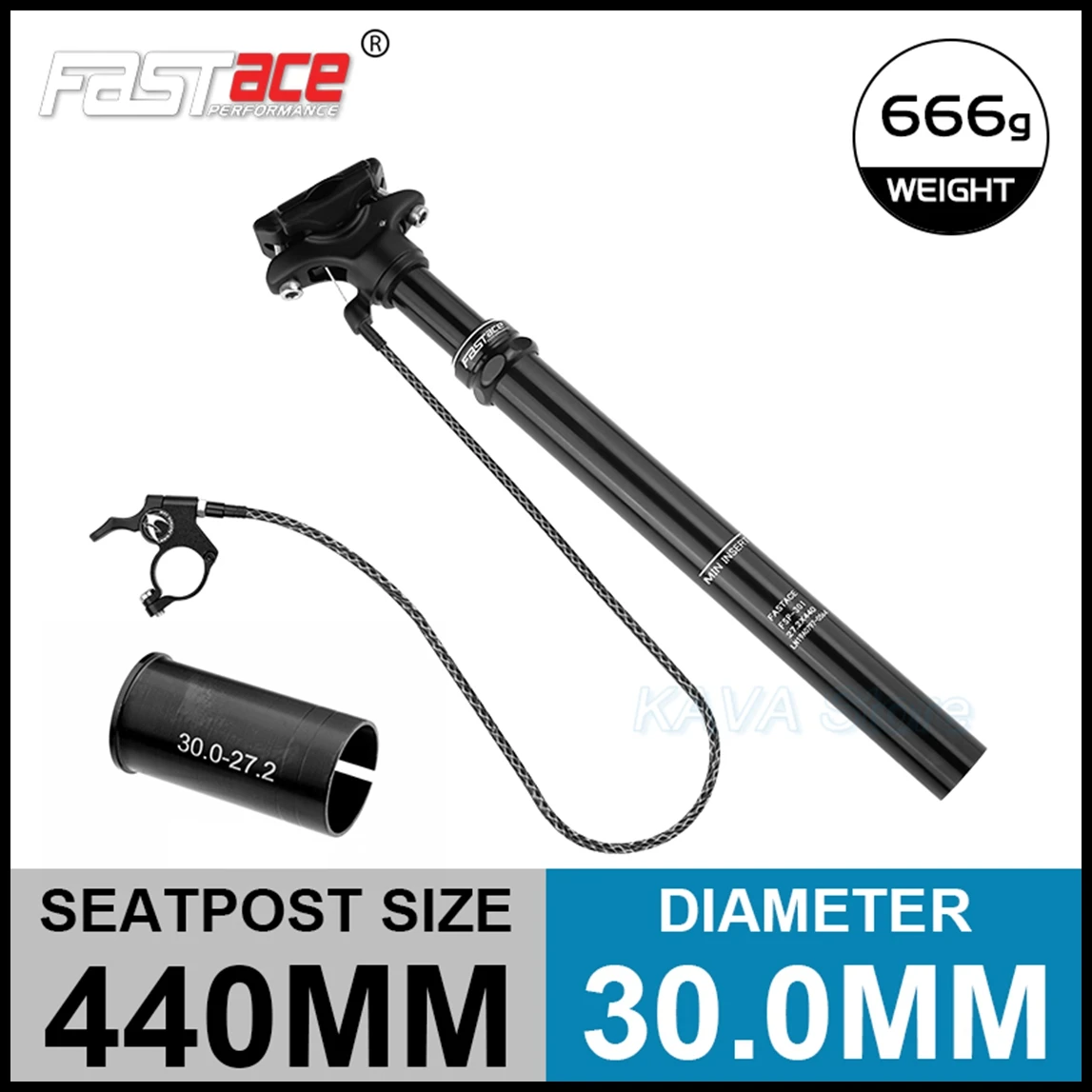 Fastace FSP301 302 303 MTB Zadelpen Externe Interne Kabel Mountainbike Dropper Afstandsbediening Verstelbare Hoogte Fiets Onderdelen