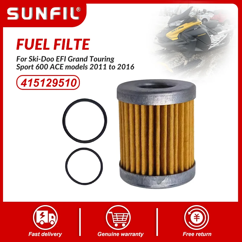 

415129510 Fuel Filter For Ski-Doo EFI Grand Touring Sport 600 ACE models 2011 to 2016
