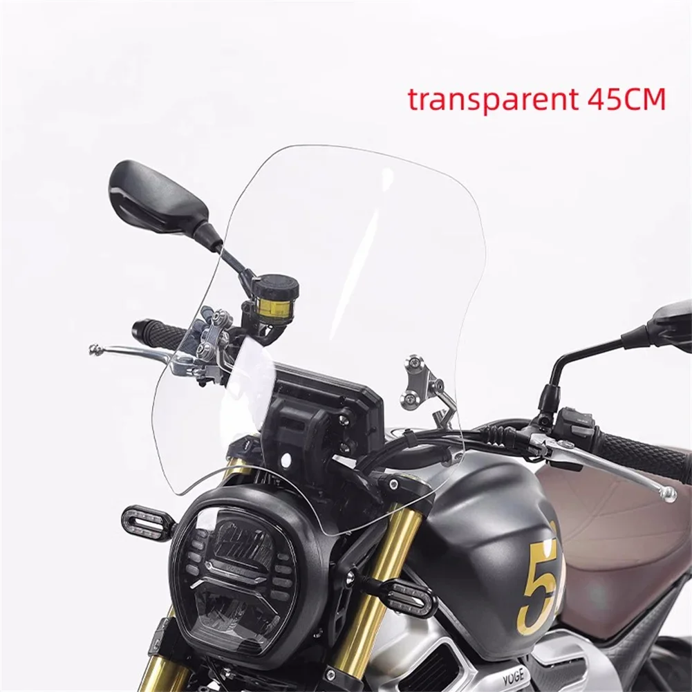 دراجة نارية بجولة رياضية منحرف شاشة الرياح حاجب الزجاج الأمامي لـ LONCIN VOGE 300 AC 300AC