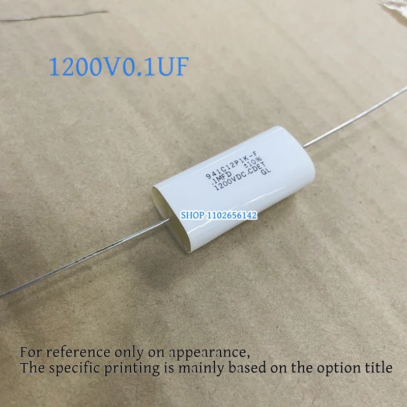 2PCS 1200V 0.22UF 0.47MFD CDET Snubber Film Capacitors 0.22MFD 1200VDC 941C12P47K-F 1200V 0.47UF 1200V non-inductive absorption