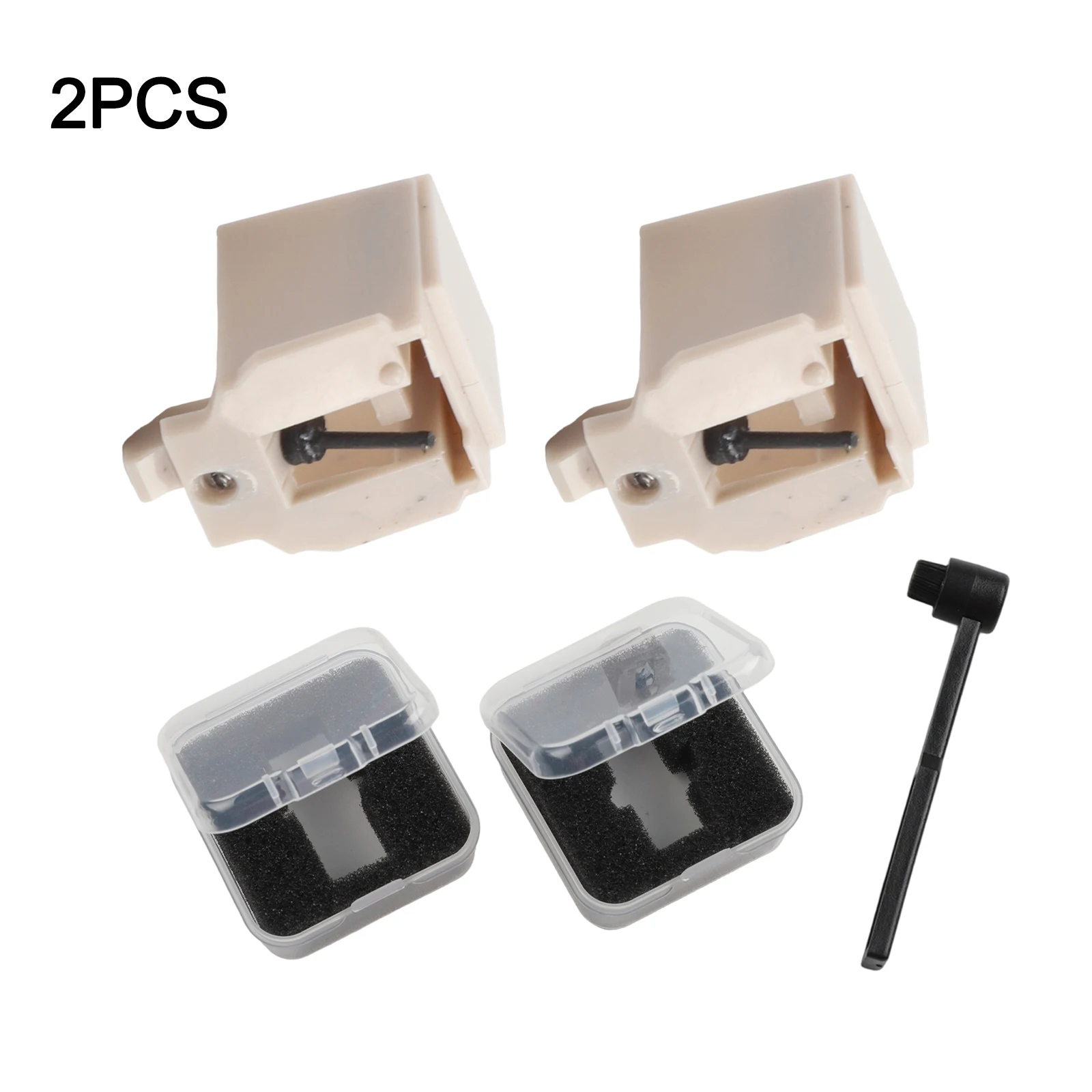 ATN3600L Replacement Stylus Needle With Cleaning Brush For Audio-Technica AT-LP60X Turntable Compatible With AT3600/AT3650