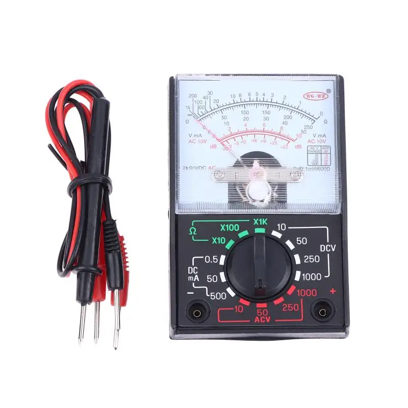 Conveniently sized Mini Electric Multimeter for School Use.